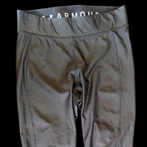 Under Armour HeatGear Compression Leggings Black Cropped Size M